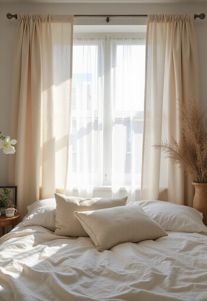16 Small Room Decor Tricks That'll Make Your Space Feel Huge (#5 Is Pure Genius!) - 14. Choose Light & Flowing Fabrics