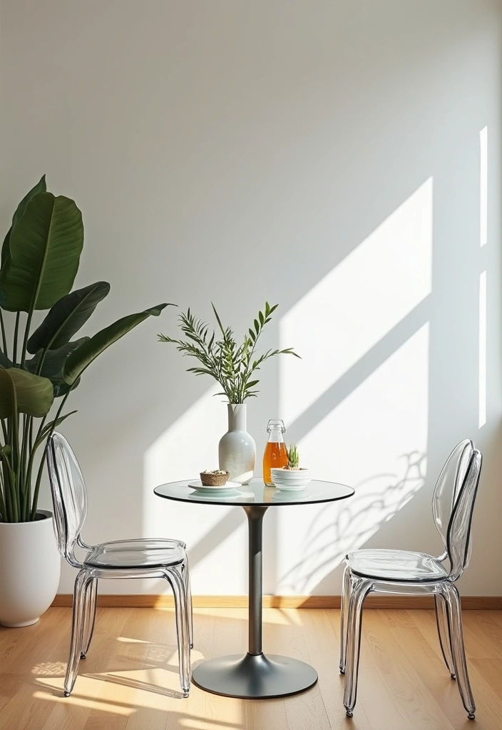 16 Small Room Decor Tricks That'll Make Your Space Feel Huge (#5 Is Pure Genius!) - 13. Use Transparent Elements