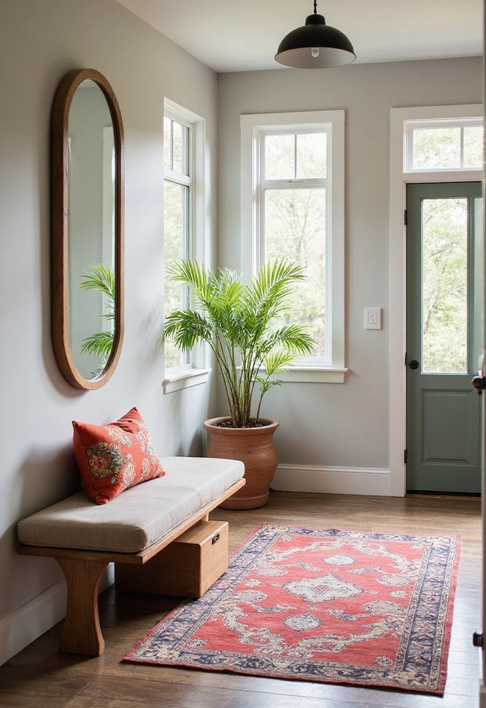 12 Budget-Friendly Home Improvement DIYs That Will Increase Your Home Value! - 3. Create a Statement Entryway