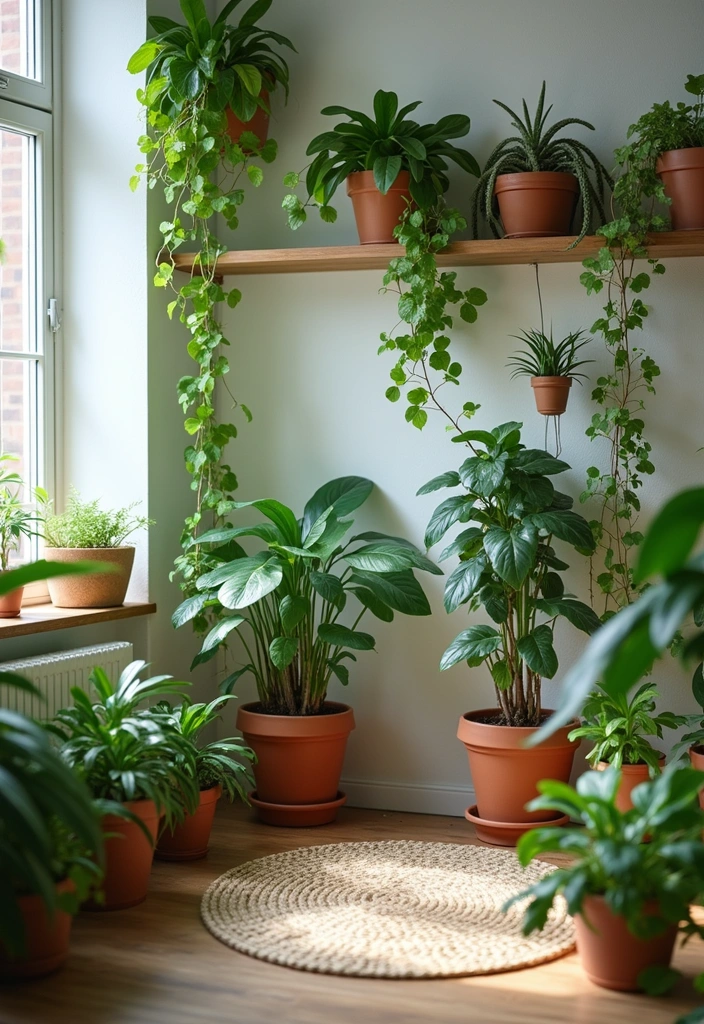 16 Small Room Decor Tricks That'll Make Your Space Feel Huge (#5 Is Pure Genius!) - 8. Incorporate Plants