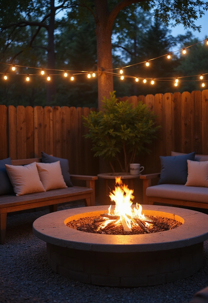 12 Budget-Friendly Home Improvement DIYs That Will Increase Your Home Value! - 9. Build a Fire Pit